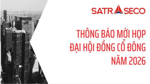 THÔNG BÁO MỜI HỌP ĐẠI HỘI ĐỒNG CỔ ĐÔNG NĂM 2026